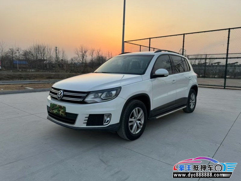 15年大众途观轿车抵押车出售