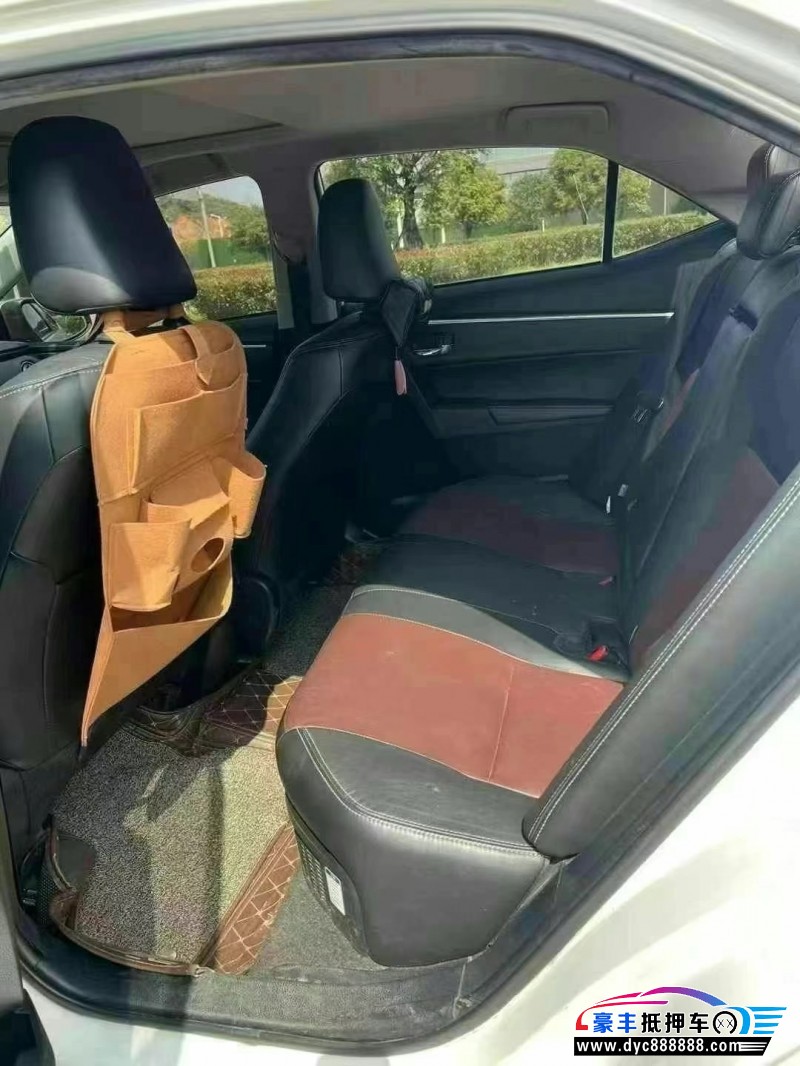 19年丰田卡罗拉轿车抵押车出售