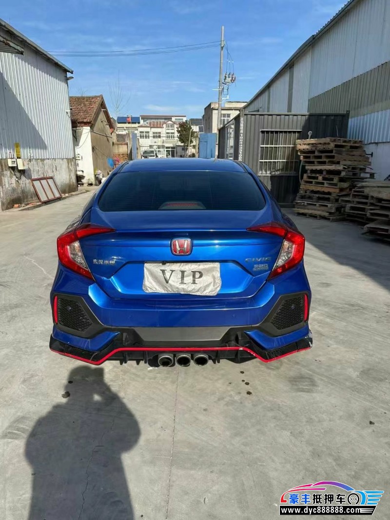 18年本田思域轿车抵押车出售