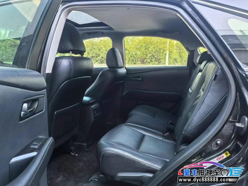 14年雷克萨斯RX轿车抵押车出售