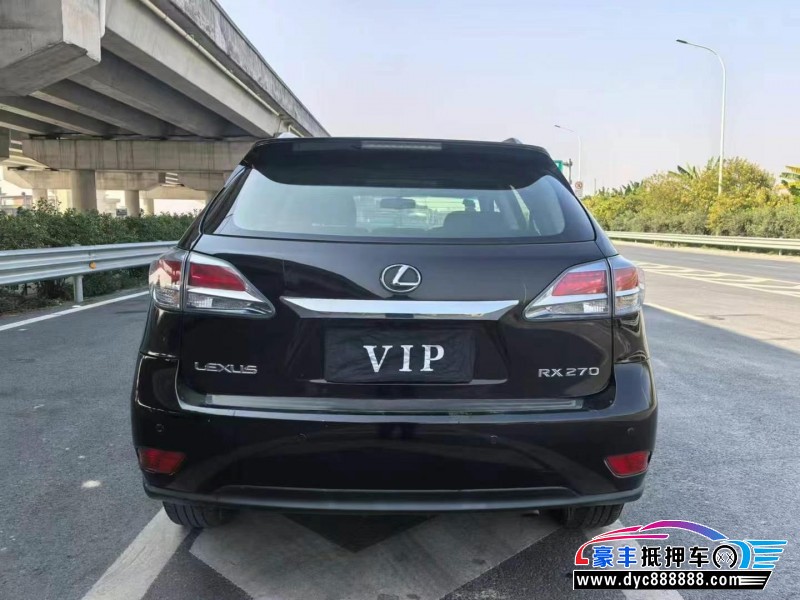 14年雷克萨斯RX轿车抵押车出售