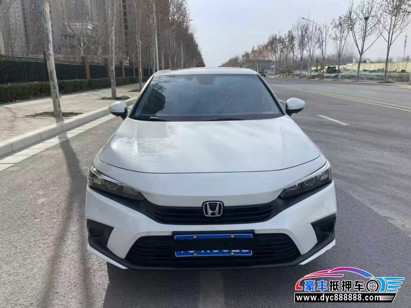 22年本田思域轿车抵押车出售