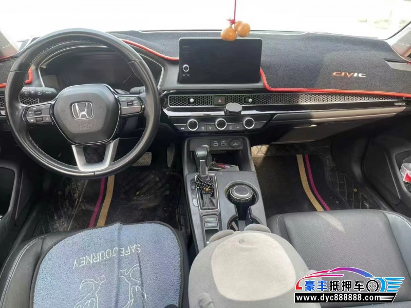 22年本田思域轿车抵押车出售