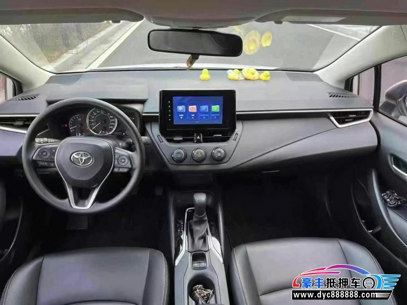 22年丰田卡罗拉轿车抵押车出售