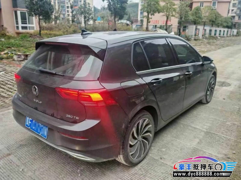 22年大众高尔夫轿车抵押车出售