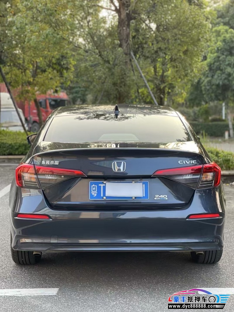 23年本田思域轿车抵押车出售