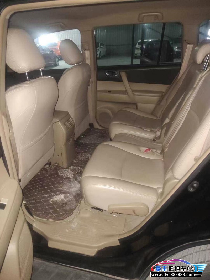 14年丰田汉兰达SUV抵押车出售