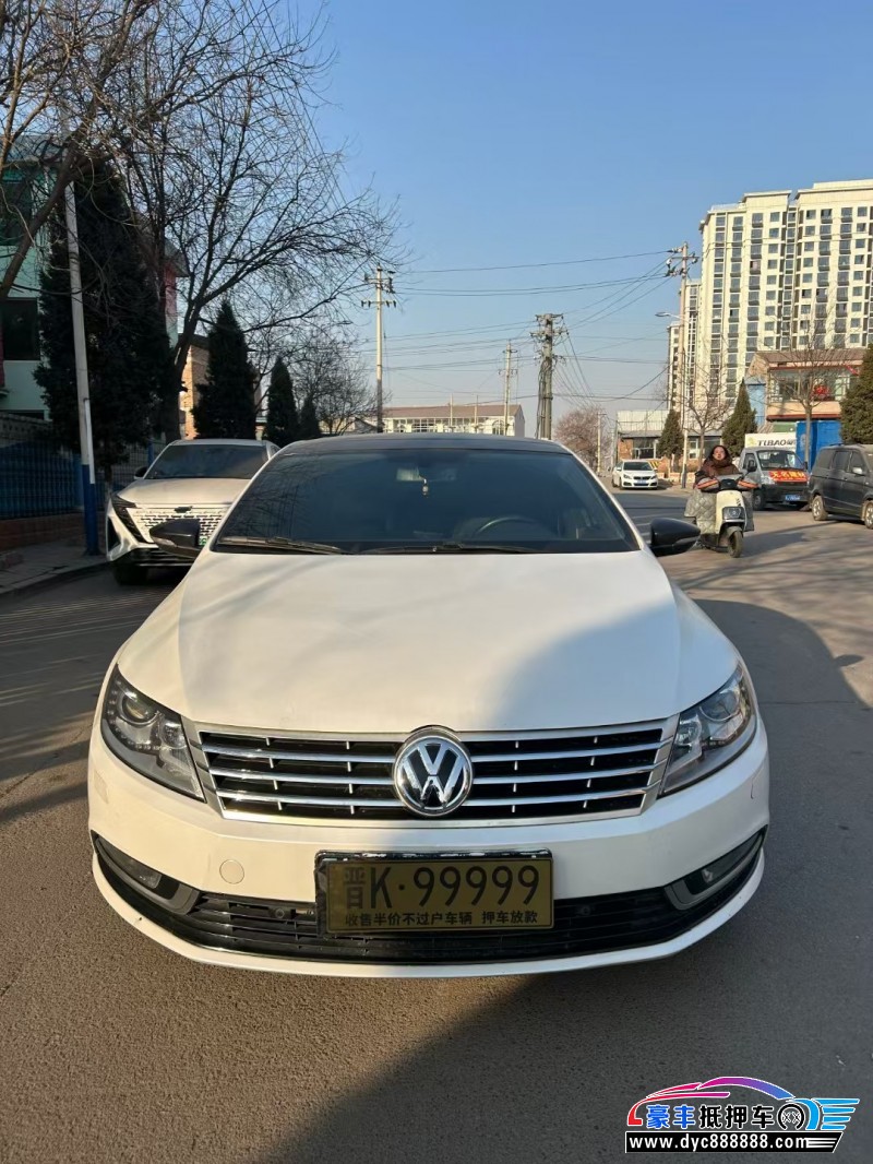 16年大众CC轿车抵押车出售