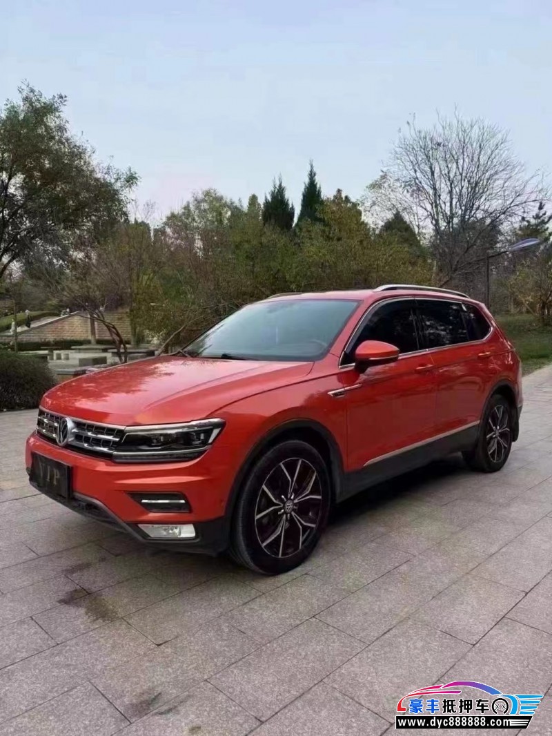 17年大众途观L轿车抵押车出售