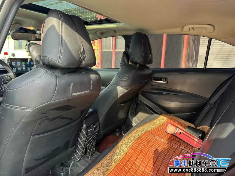 22年丰田卡罗拉轿车抵押车出售