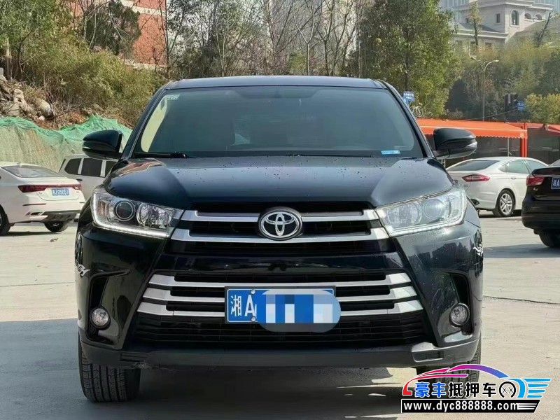 21年丰田汉兰达轿车抵押车出售