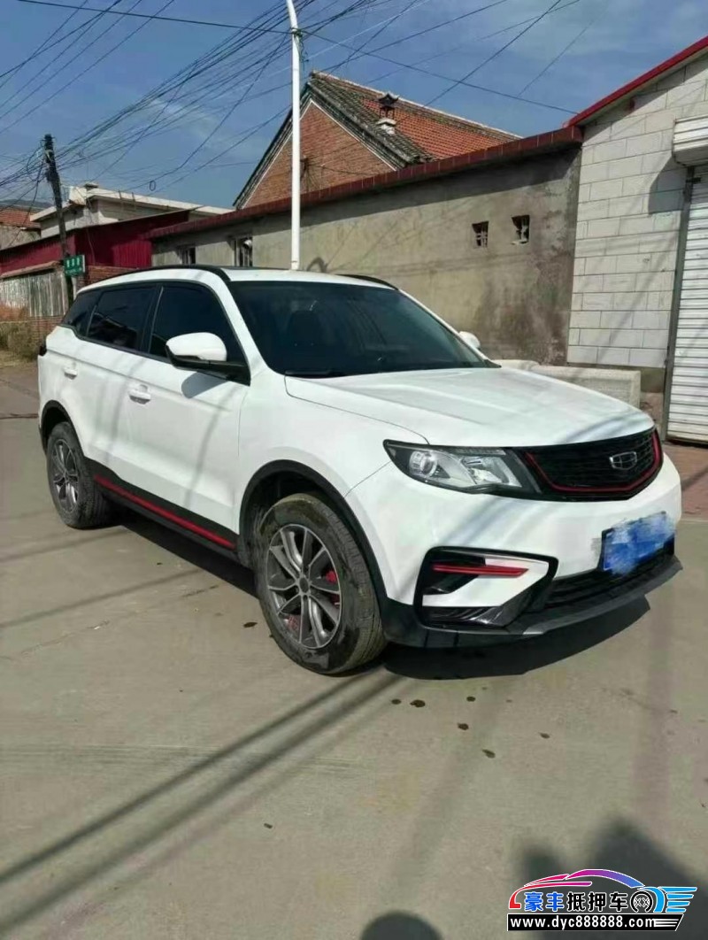 22年吉利博越SUV抵押车出售