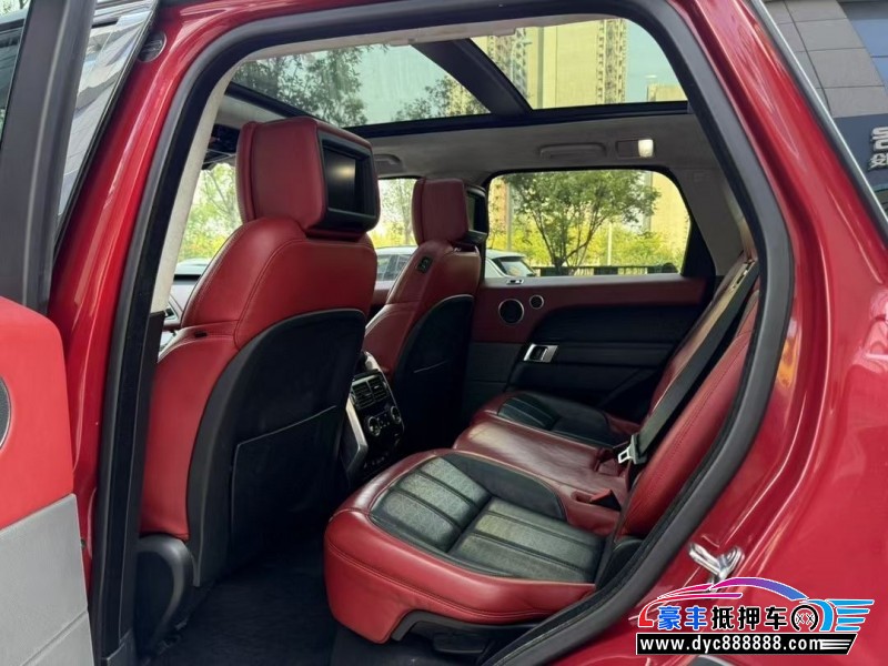 18年路虎揽胜运动轿车抵押车出售