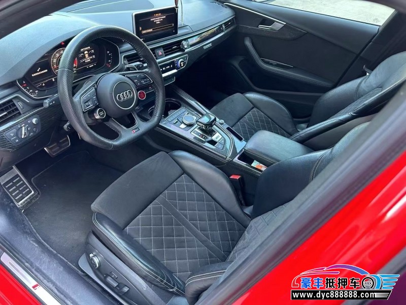 19年奥迪RS 4轿车抵押车出售