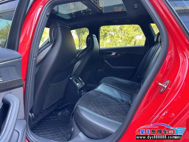 19年奥迪RS 4轿车抵押车出售