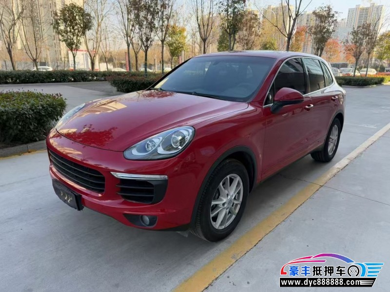 18年保时捷卡宴轿车抵押车出售