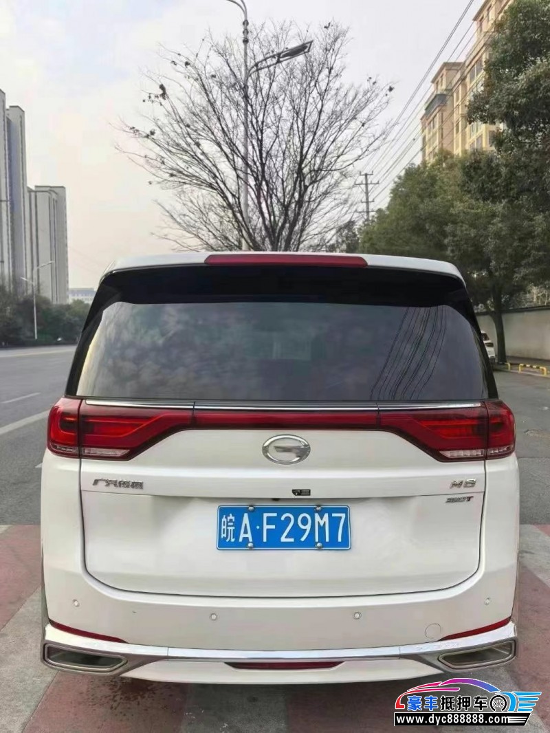 22年传祺M8轿车抵押车出售