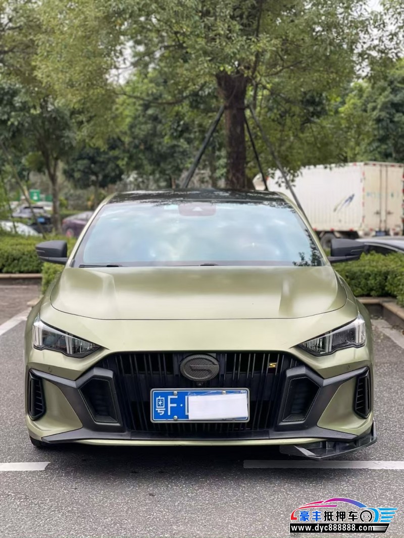 22年传祺影豹轿车抵押车出售