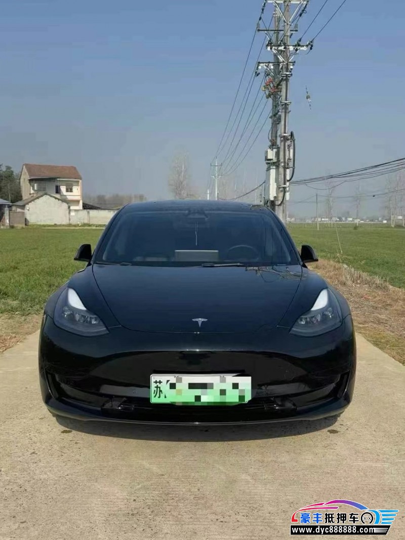 抵押车出售22年特斯拉MODEL 3轿车