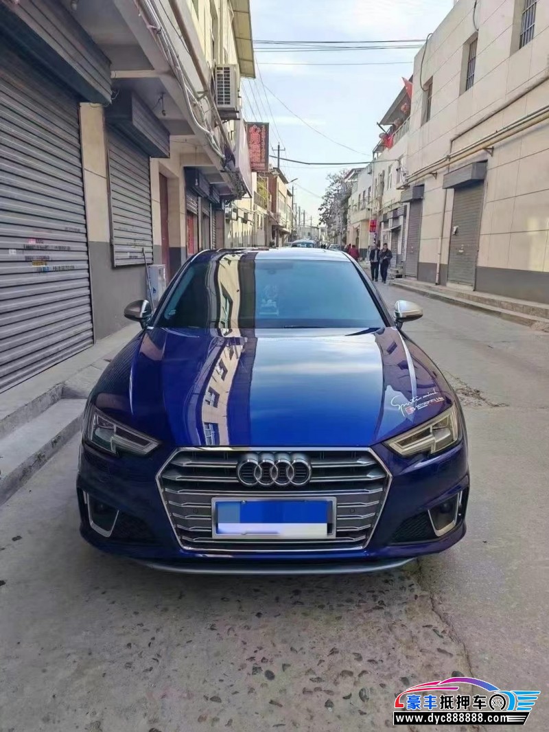 19年奥迪A4L轿车抵押车出售