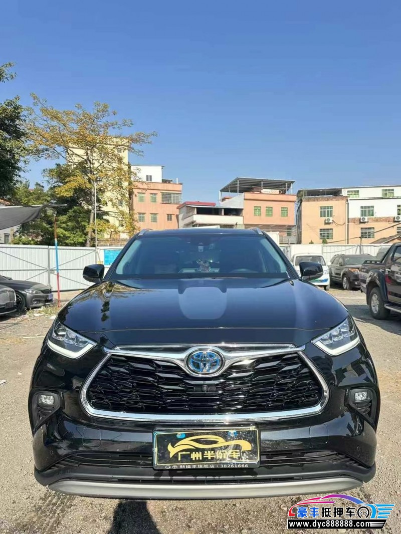 24年丰田汉兰达轿车抵押车出售