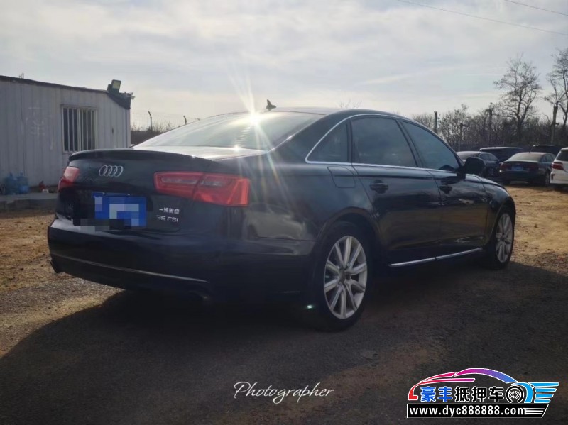 14年奥迪A6轿车抵押车出售