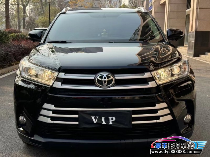 21年丰田汉兰达轿车抵押车出售