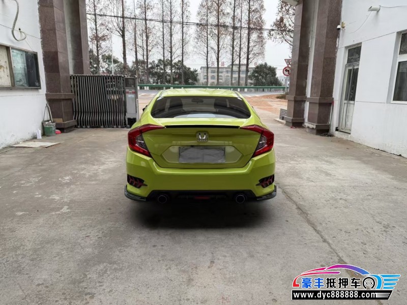 19年本田思域轿车抵押车出售