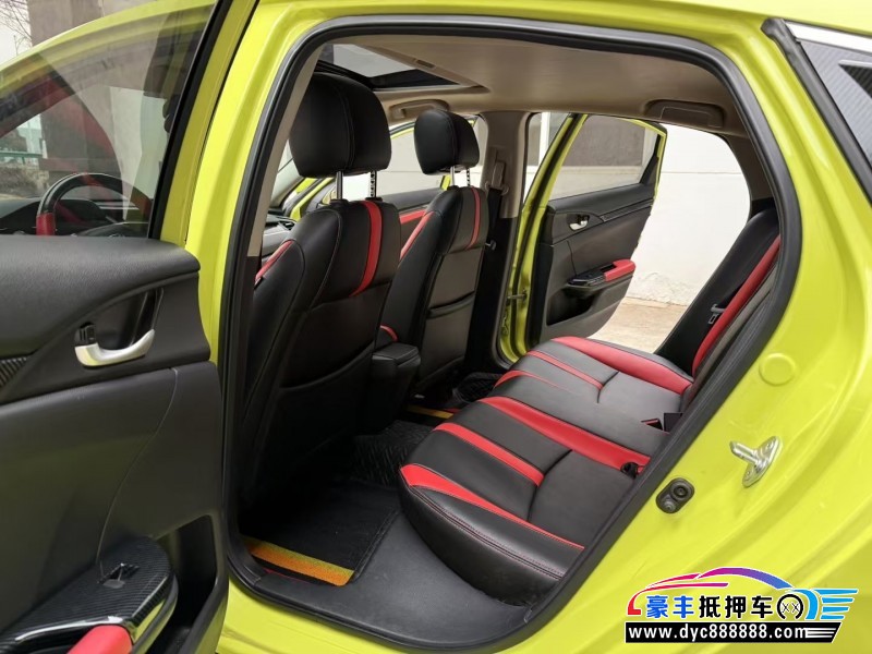 19年本田思域轿车抵押车出售