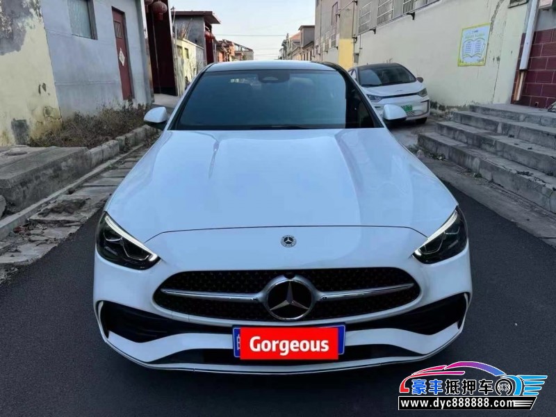 22年奔驰C轿车抵押车出售