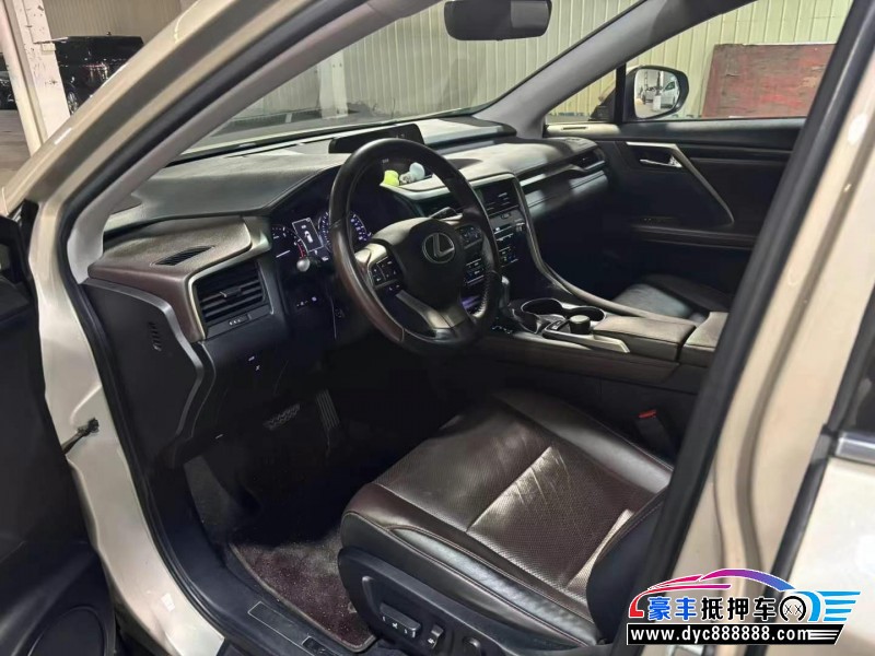 19年雷克萨斯RX轿车抵押车出售