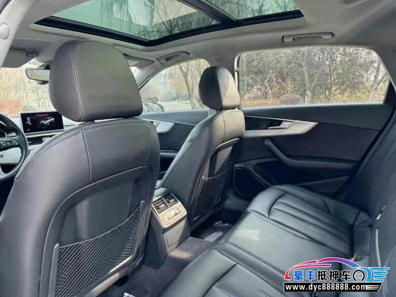 18年奥迪A4L轿车抵押车出售