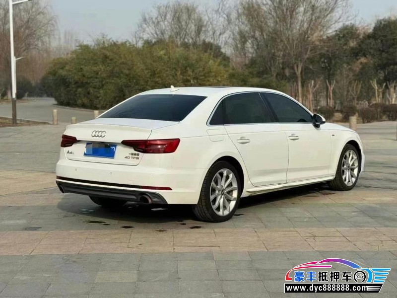 18年奥迪A4L轿车抵押车出售