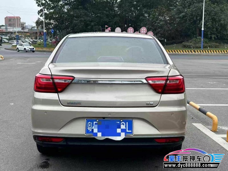 19年吉利远景轿车抵押车出售