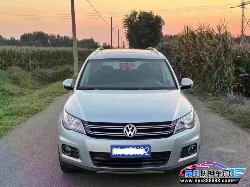 13年大众途观轿车抵押车出售