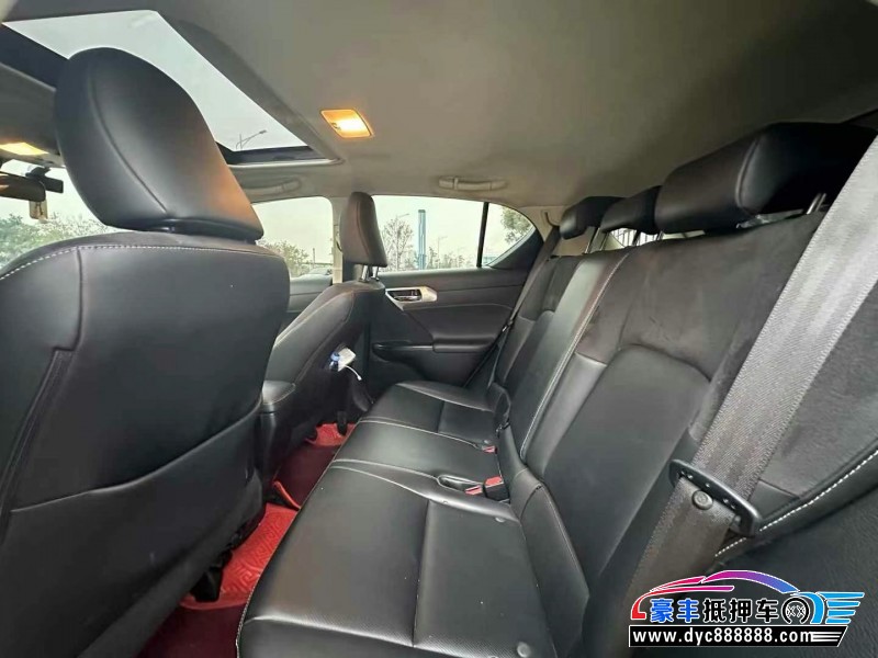 18年雷克萨斯CT轿车抵押车出售