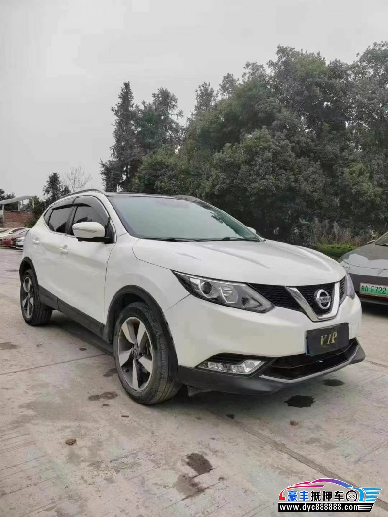 18年日产逍客轿车抵押车出售