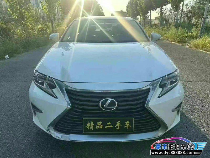 15年雷克萨斯ES轿车抵押车出售