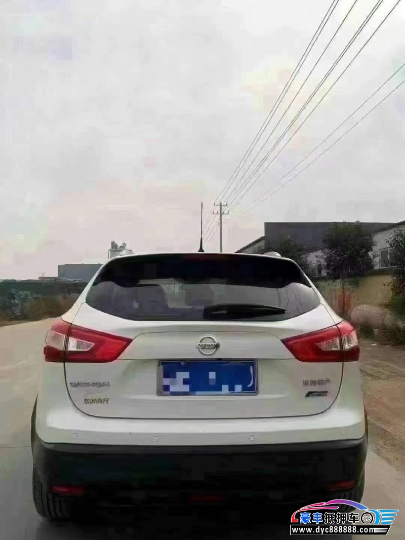 18年日产逍客轿车抵押车出售