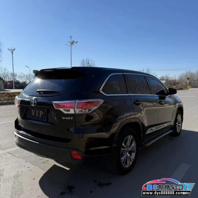 15年丰田汉兰达轿车抵押车出售