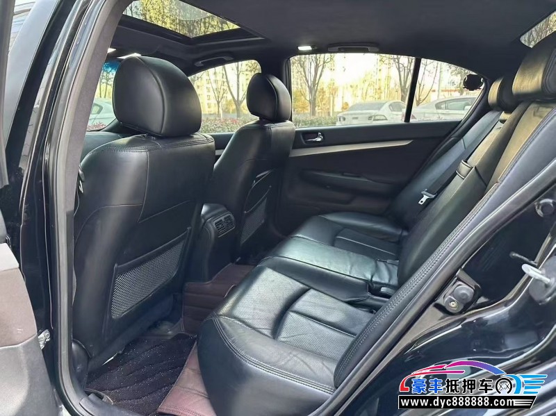 12年英菲尼迪G37轿车抵押车出售