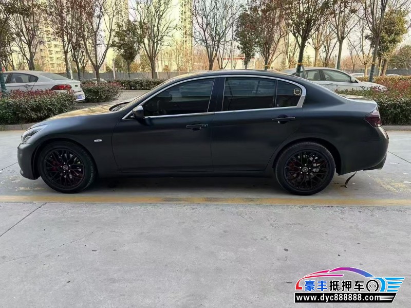 12年英菲尼迪G37轿车抵押车出售