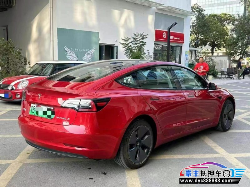 22年特斯拉MODEL 3轿车抵押车出售