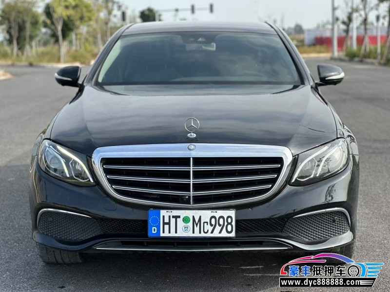 16年奔驰E轿车抵押车出售