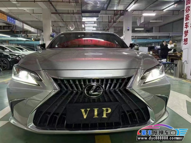 22年雷克萨斯ES轿车抵押车出售