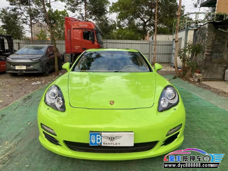 12年保时捷帕纳梅拉轿车抵押车出售