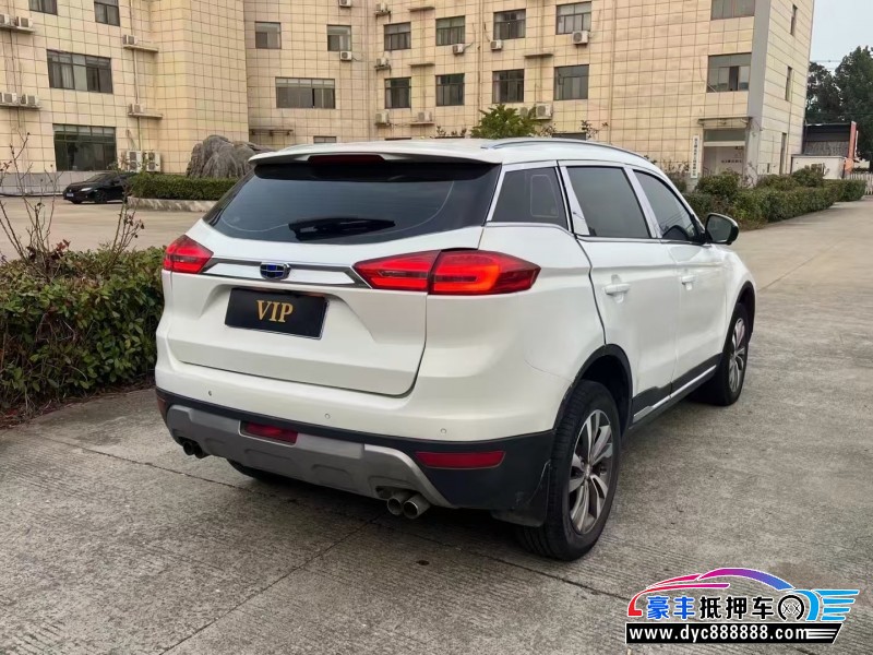 18年吉利博越轿车抵押车出售