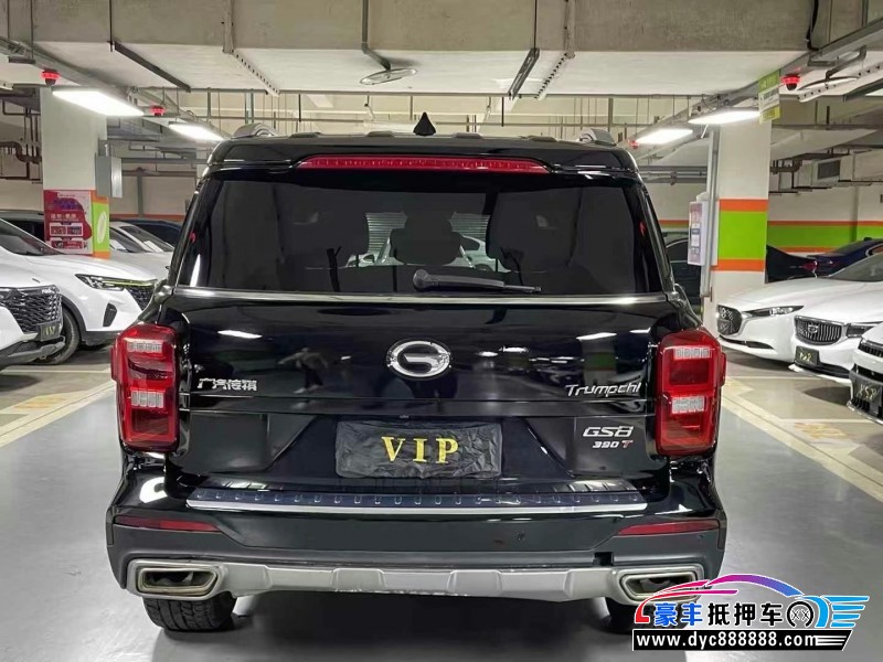 20年传祺GS8轿车抵押车出售