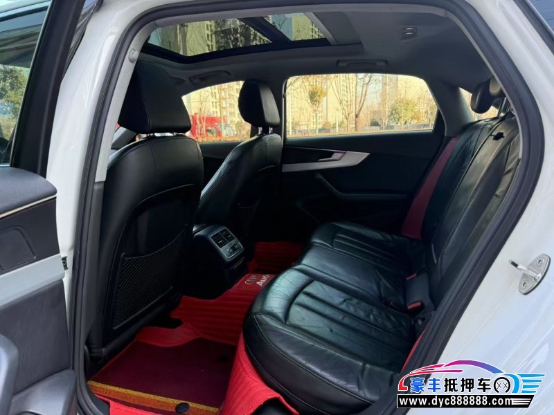 18年奥迪A4L轿车抵押车出售