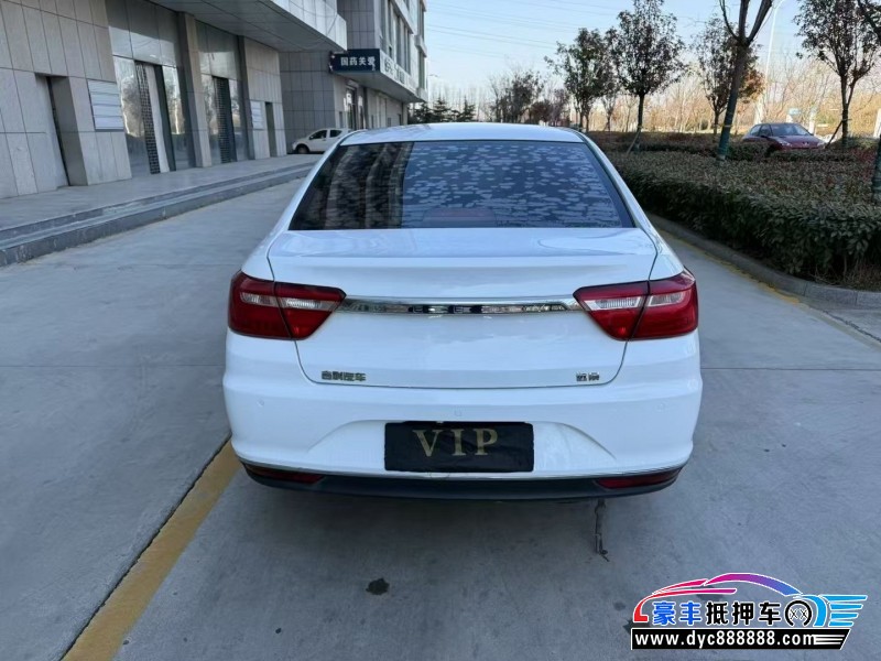 19年吉利远景轿车抵押车出售